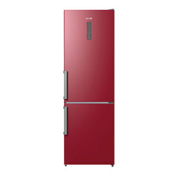 Gorenje NRK6192 Freestanding Fridge Freezer, A++ Energy Rating, 60cm Wide Bordeaux
